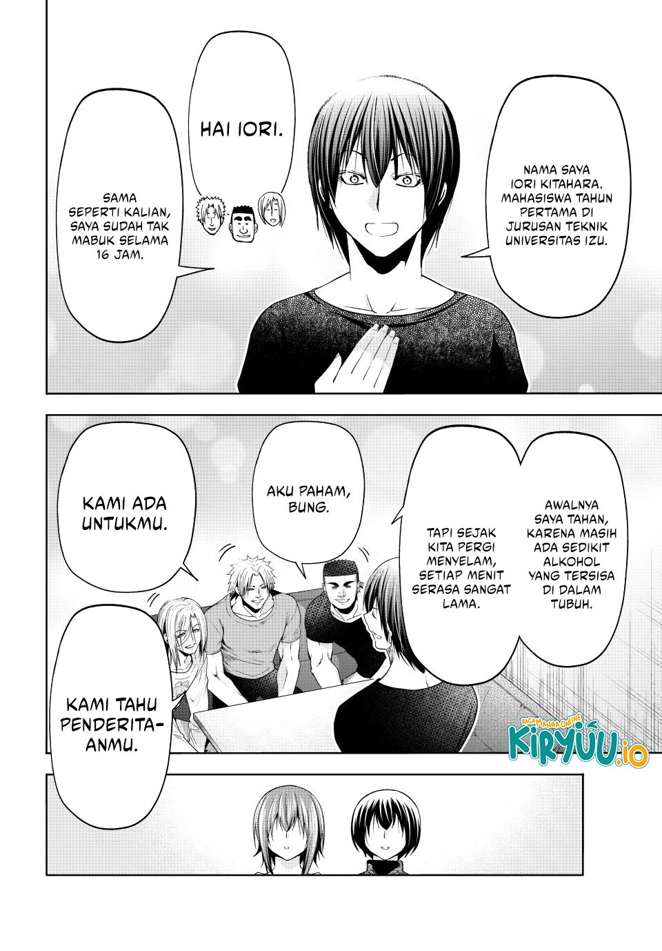 Grand Blue Chapter 105 Gambar 24