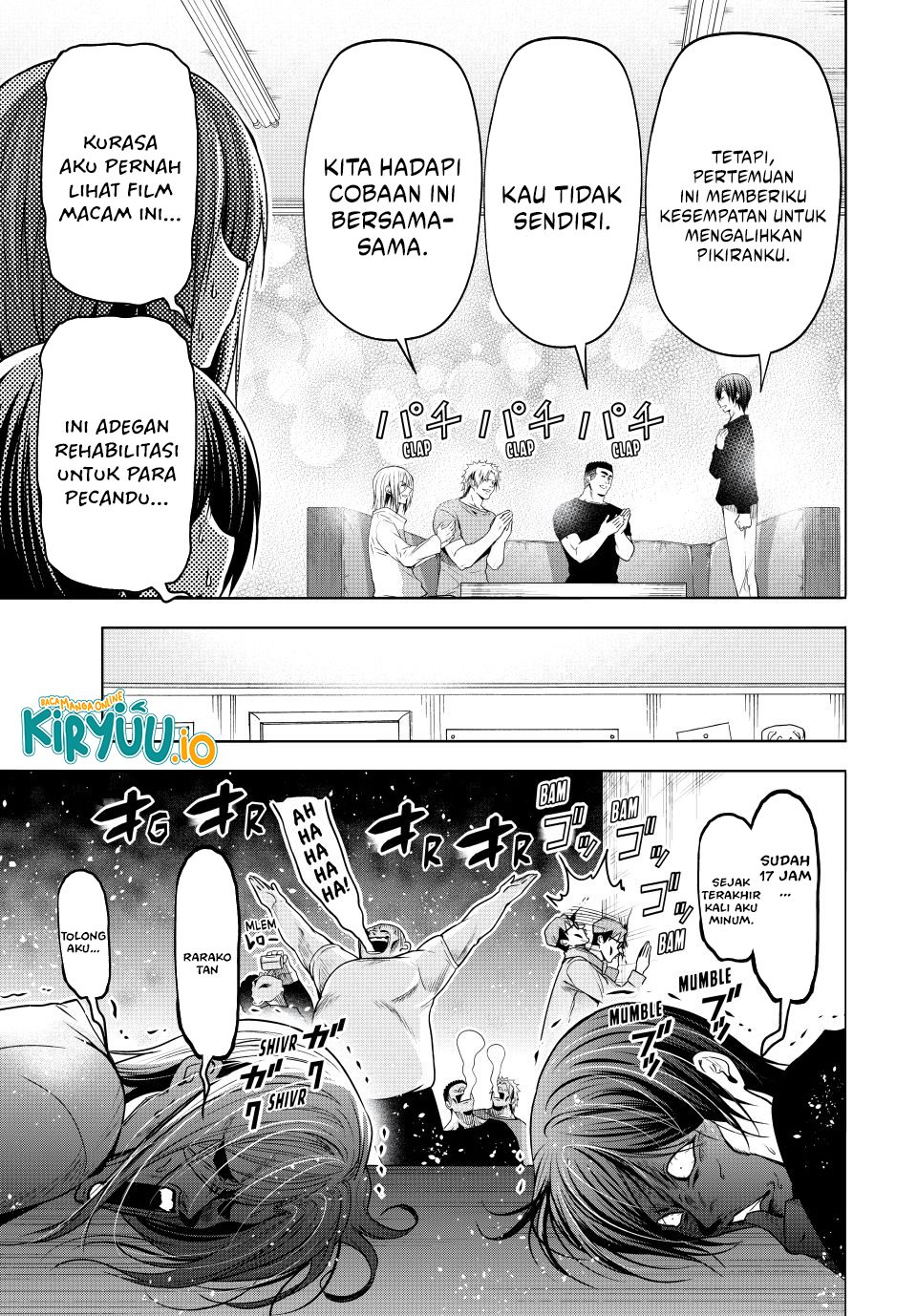 Grand Blue Chapter 105 Gambar 25