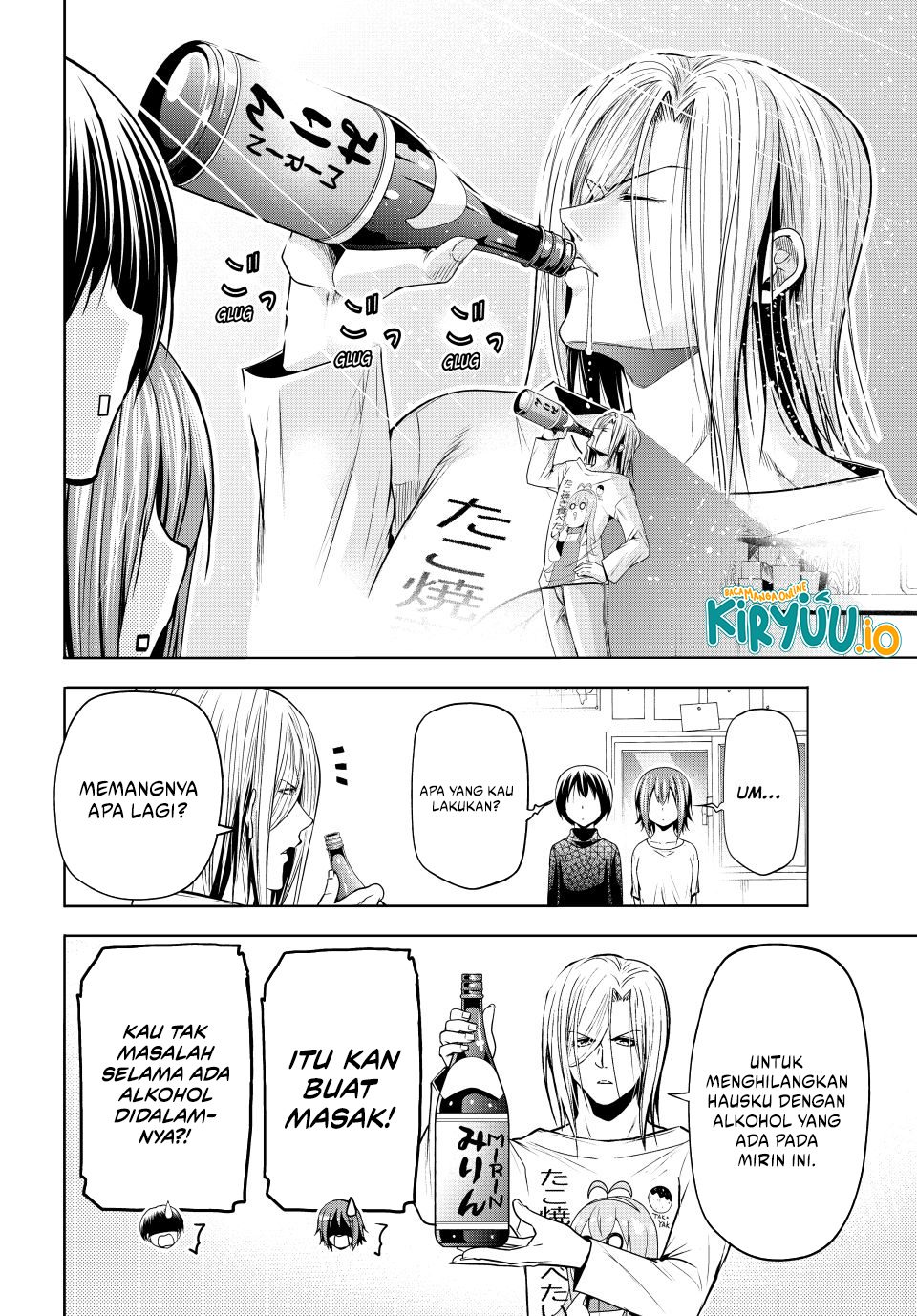 Grand Blue Chapter 105 Gambar 30