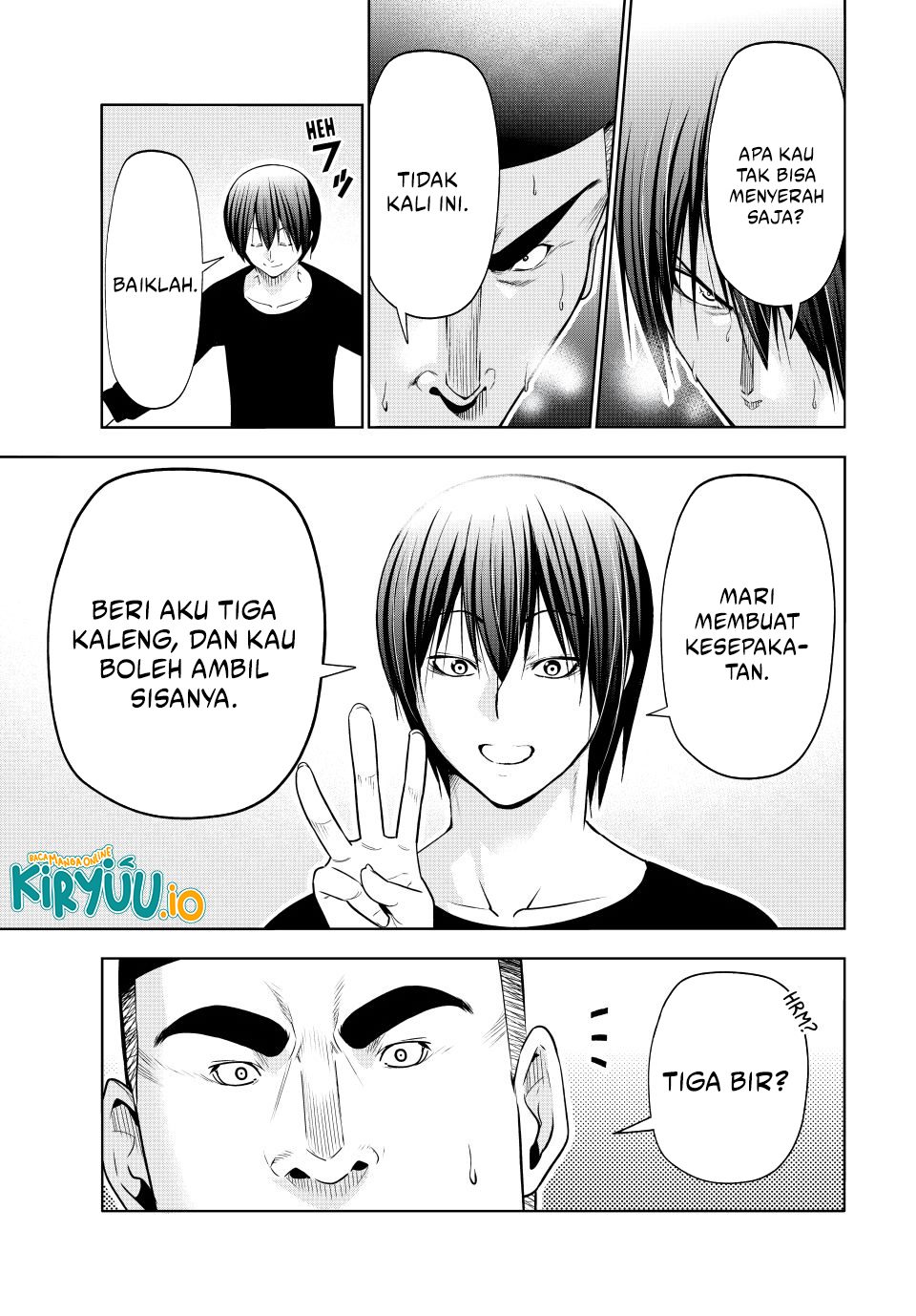 Grand Blue Chapter 105 Gambar 35