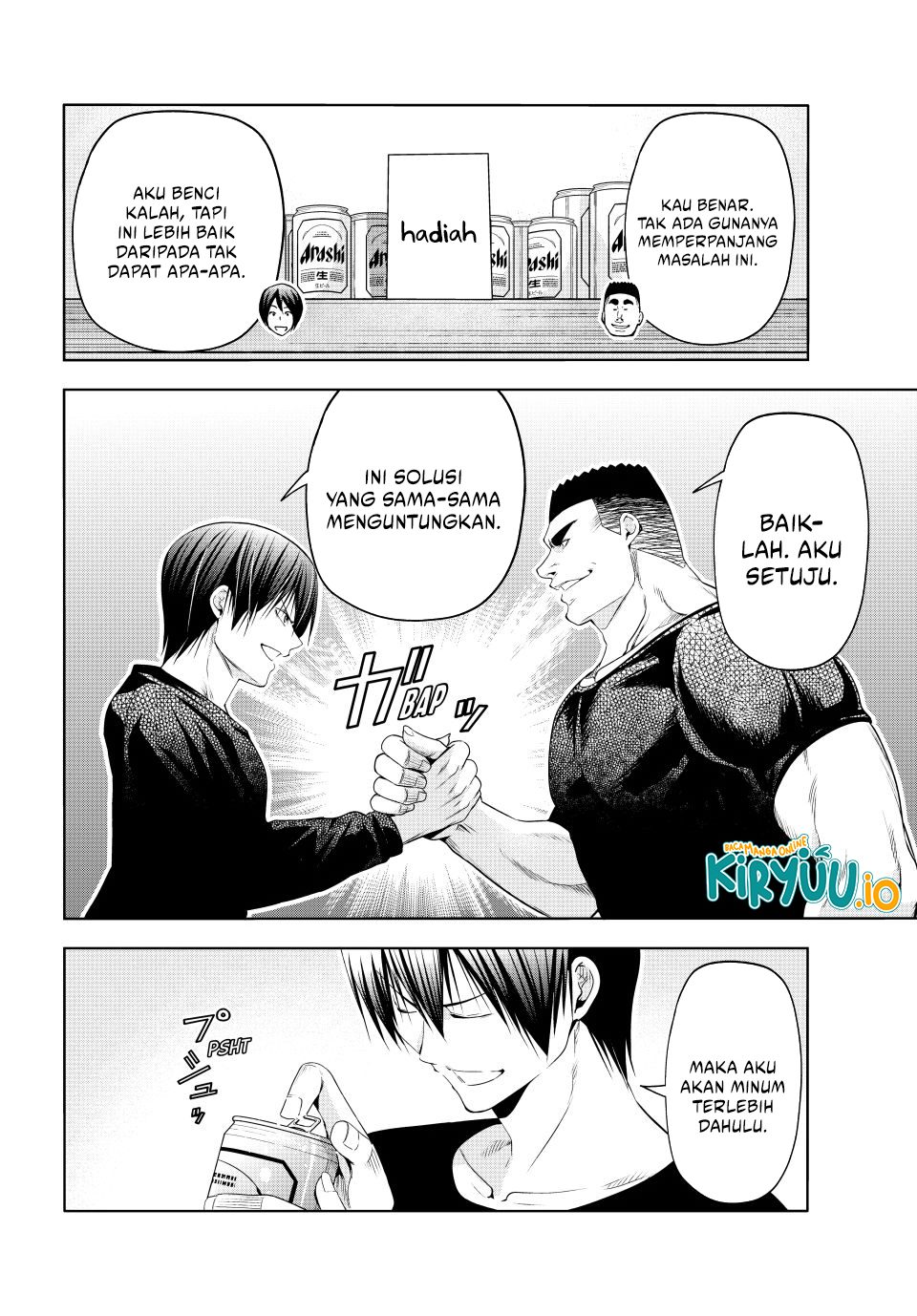 Grand Blue Chapter 105 Gambar 36