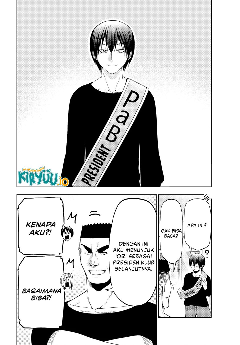 Grand Blue Chapter 105 Gambar 40