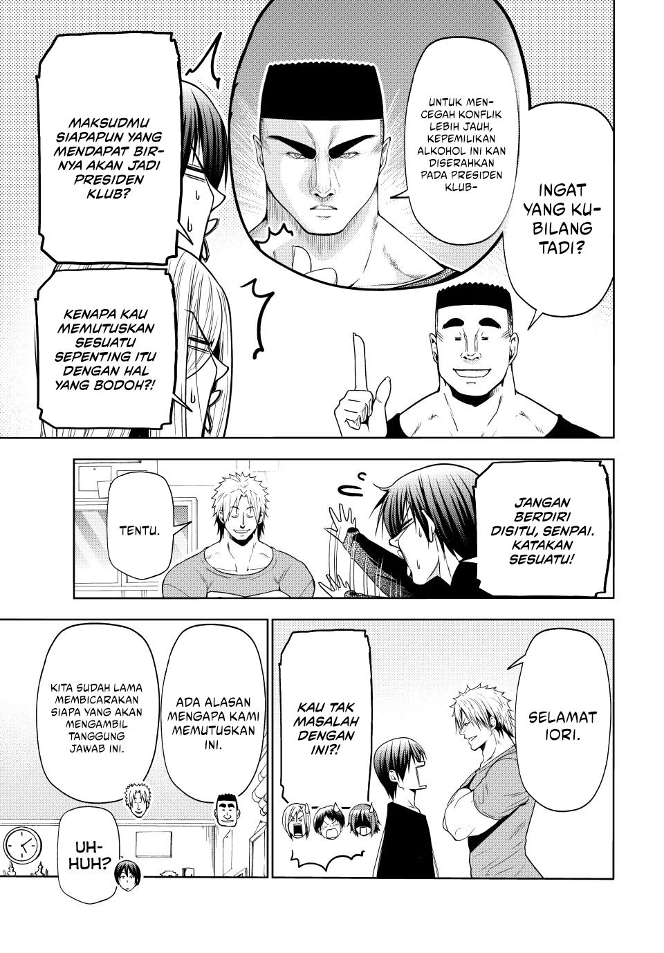 Grand Blue Chapter 105 Gambar 41