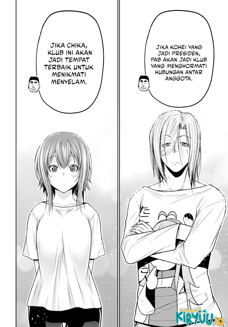 Grand Blue Chapter 105 Gambar 42