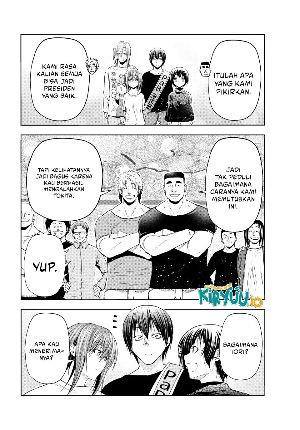 Grand Blue Chapter 105 Gambar 44