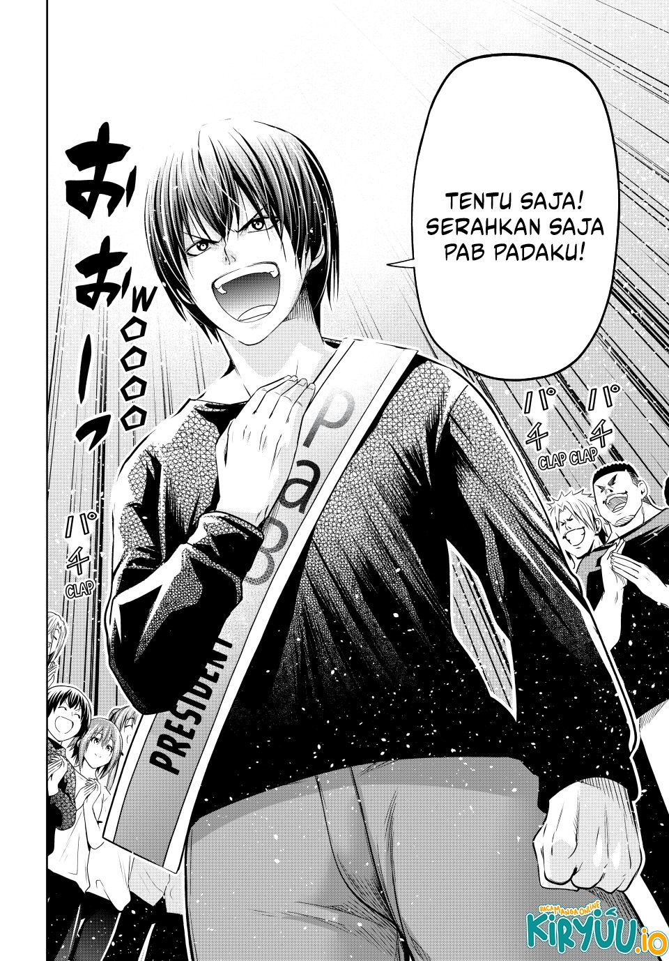 Grand Blue Chapter 105 Gambar 46