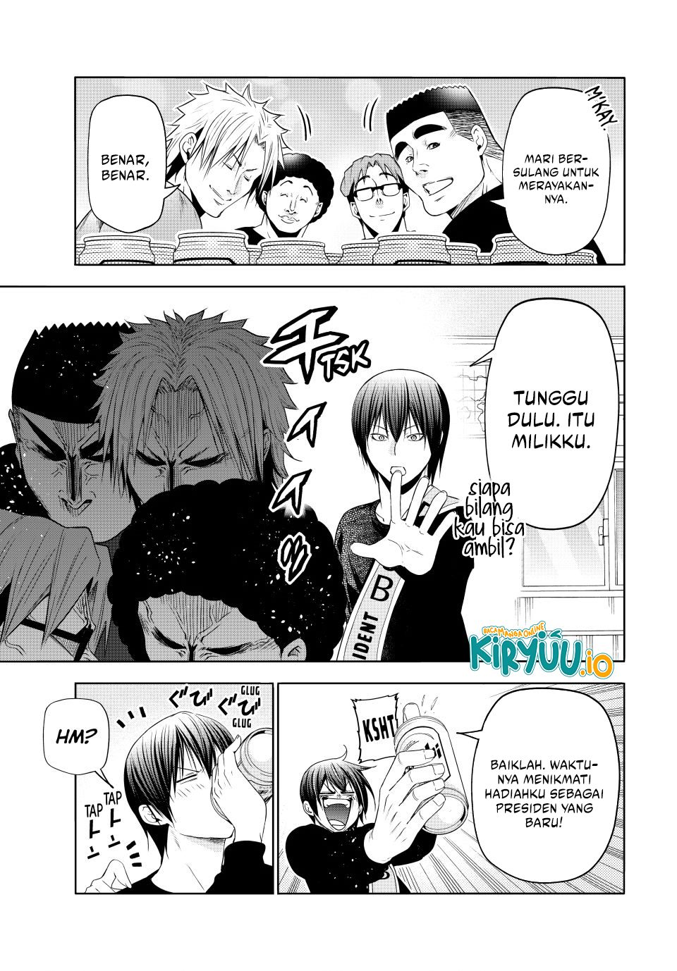 Grand Blue Chapter 105 Gambar 47