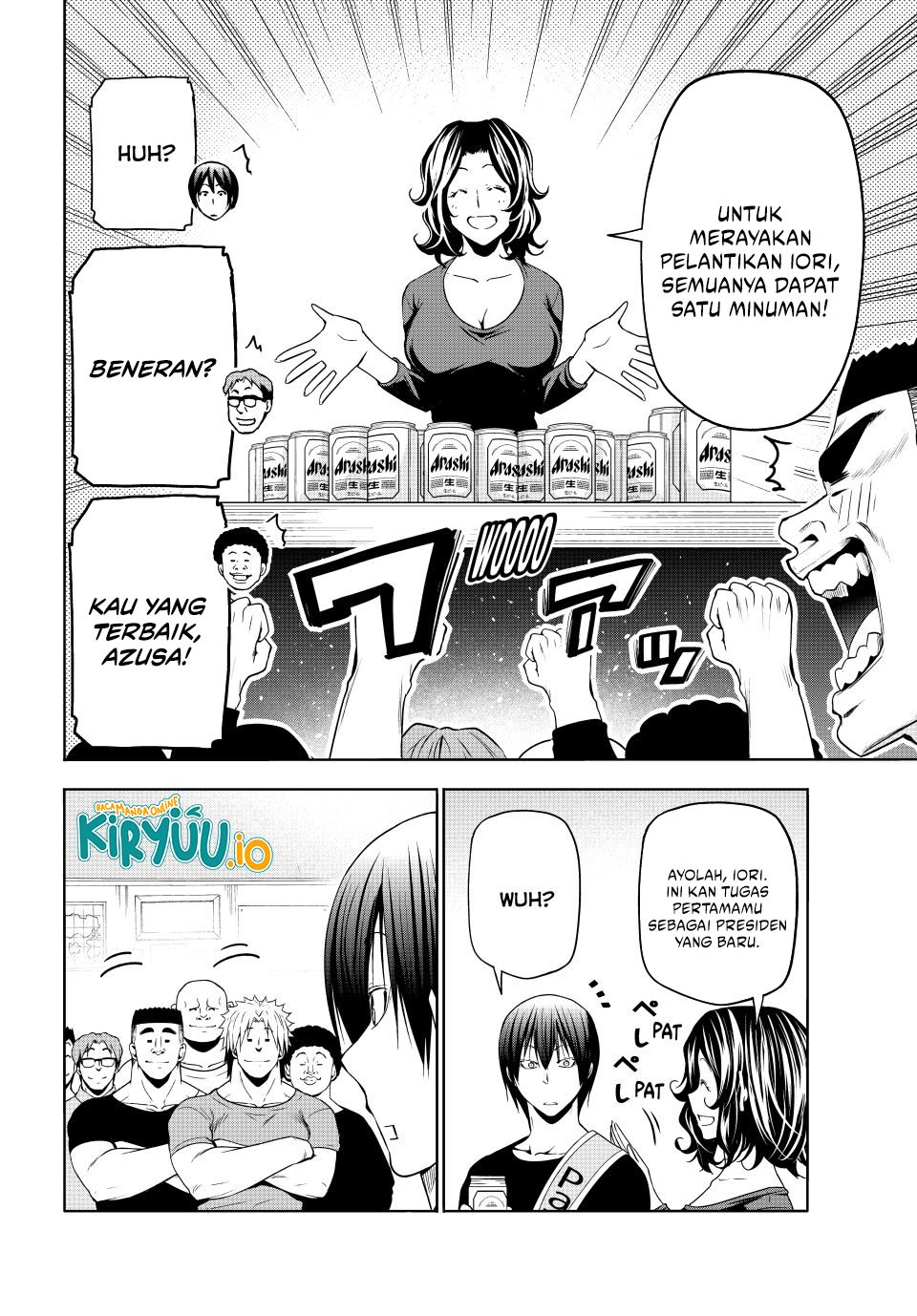 Grand Blue Chapter 105 Gambar 50