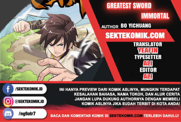 Greatest Sword Immortal Chapter 33.2 Gambar 1