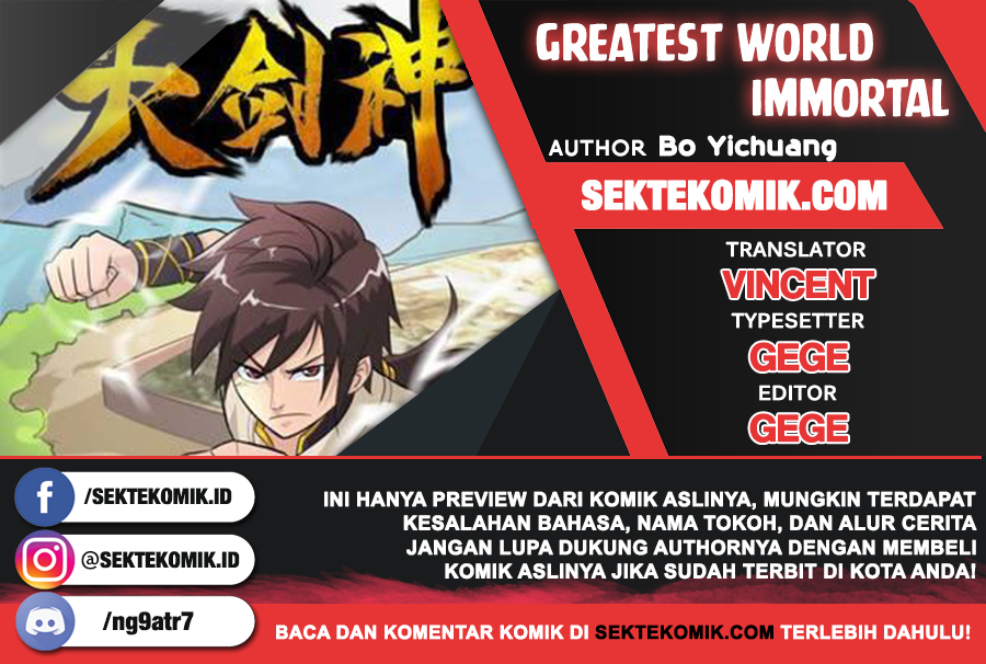 Greatest Sword Immortal Chapter 48 Gambar 1