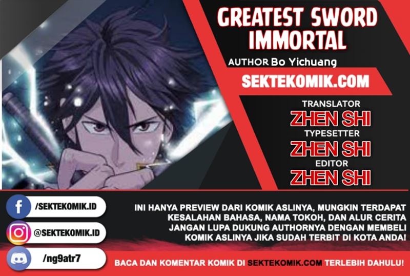 Greatest Sword Immortal Chapter 54 Gambar 1
