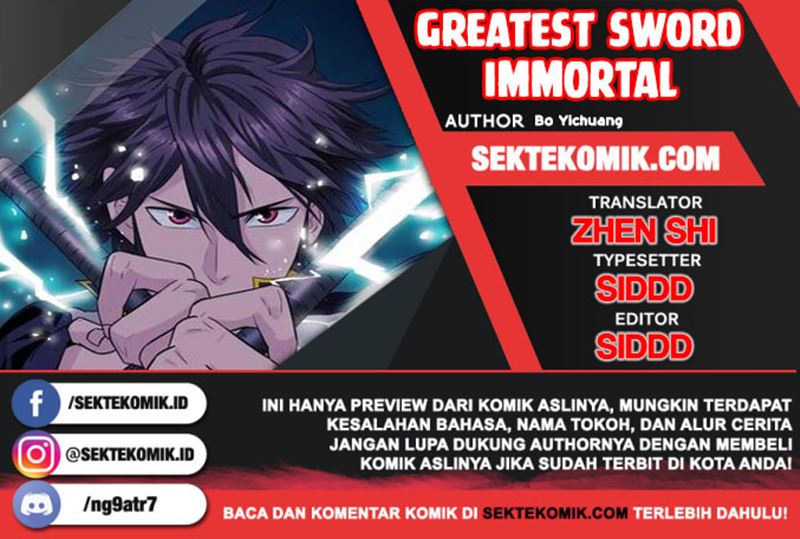 Greatest Sword Immortal Chapter 76 Gambar 1