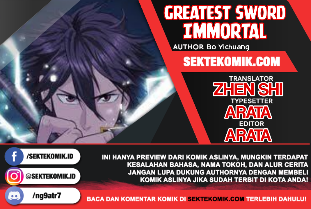 Greatest Sword Immortal Chapter 111 Gambar 1