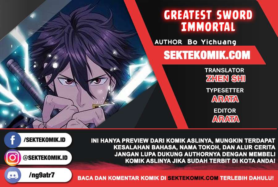 Greatest Sword Immortal Chapter 124 Gambar 1