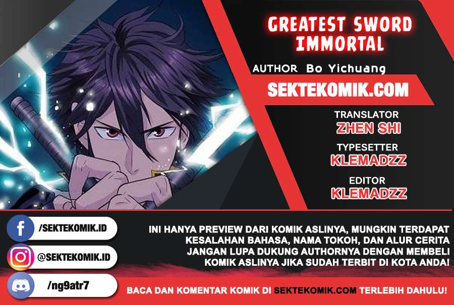 Greatest Sword Immortal Chapter 150 Gambar 1