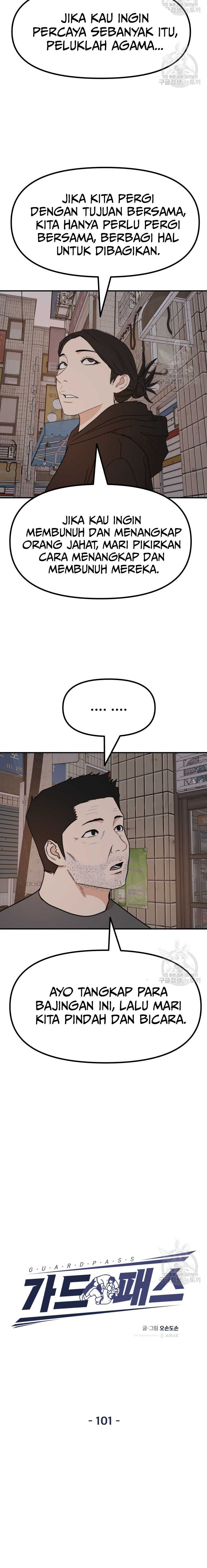 Guard Pass Chapter 101 Gambar 9