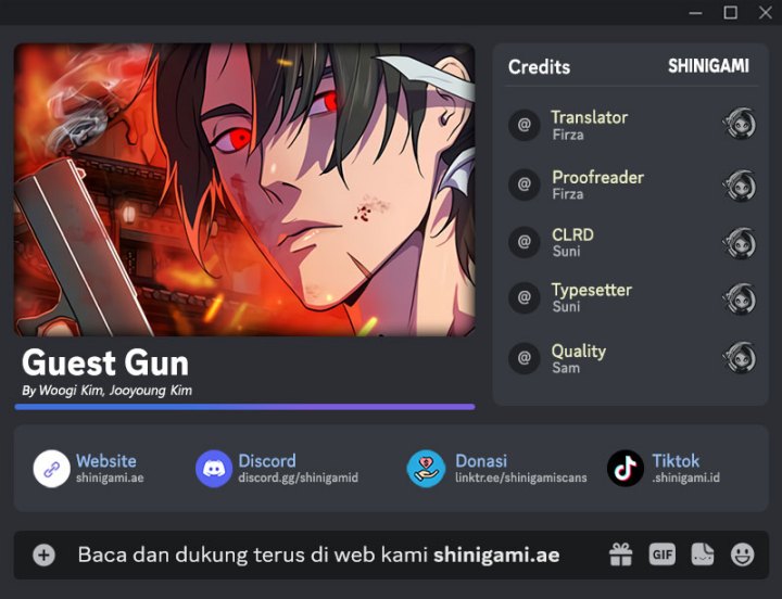 Guest Gun Chapter 08 Gambar 1