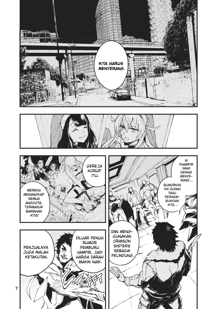 Gunbured x Sisters Chapter 06 Gambar 8