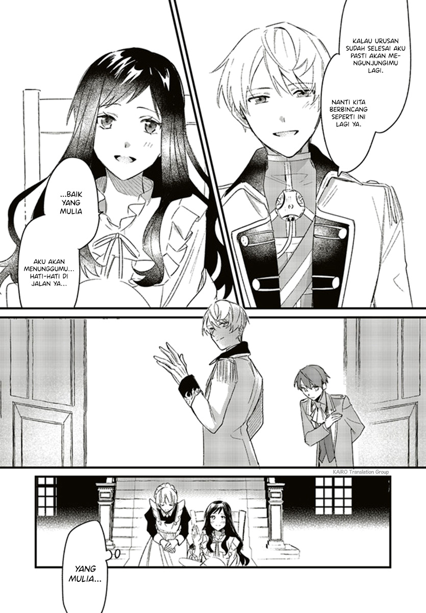 Gyakkou Shita Akuyaku Reijou wa, Naze ka Maryoku wo Ushinattanode Shinsou no Reijou ni Narimasu ( The Villainess Who Traveled Back in Time Inexplicably Lost Her Magic, so She Went Into Seclusion) Chapter 03.4 Gambar 5