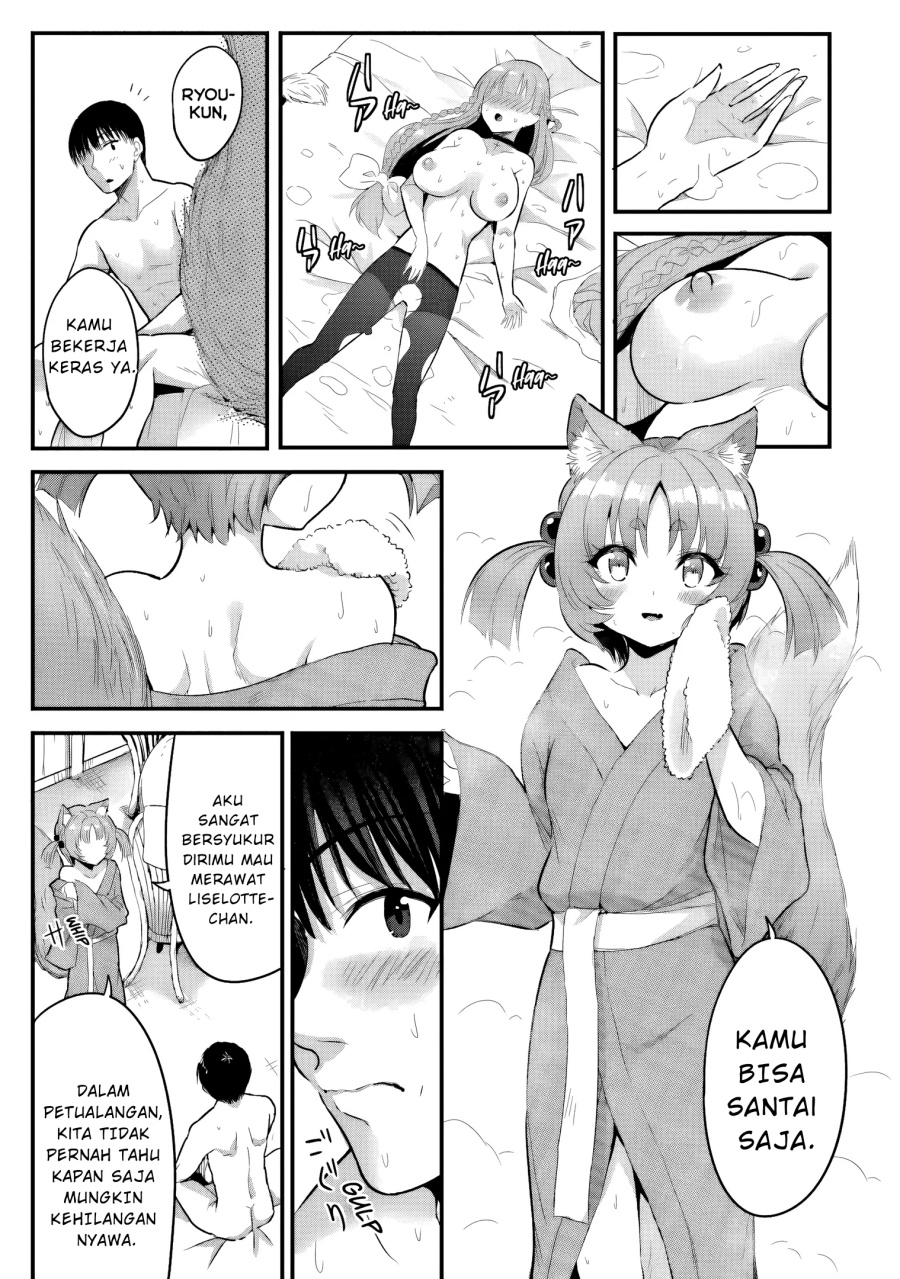 Gyakuten Isekai de Yomeki Okure S-Rank Onna Bokensha tachi ni Semararete Imasu Chapter 05 Gambar 18