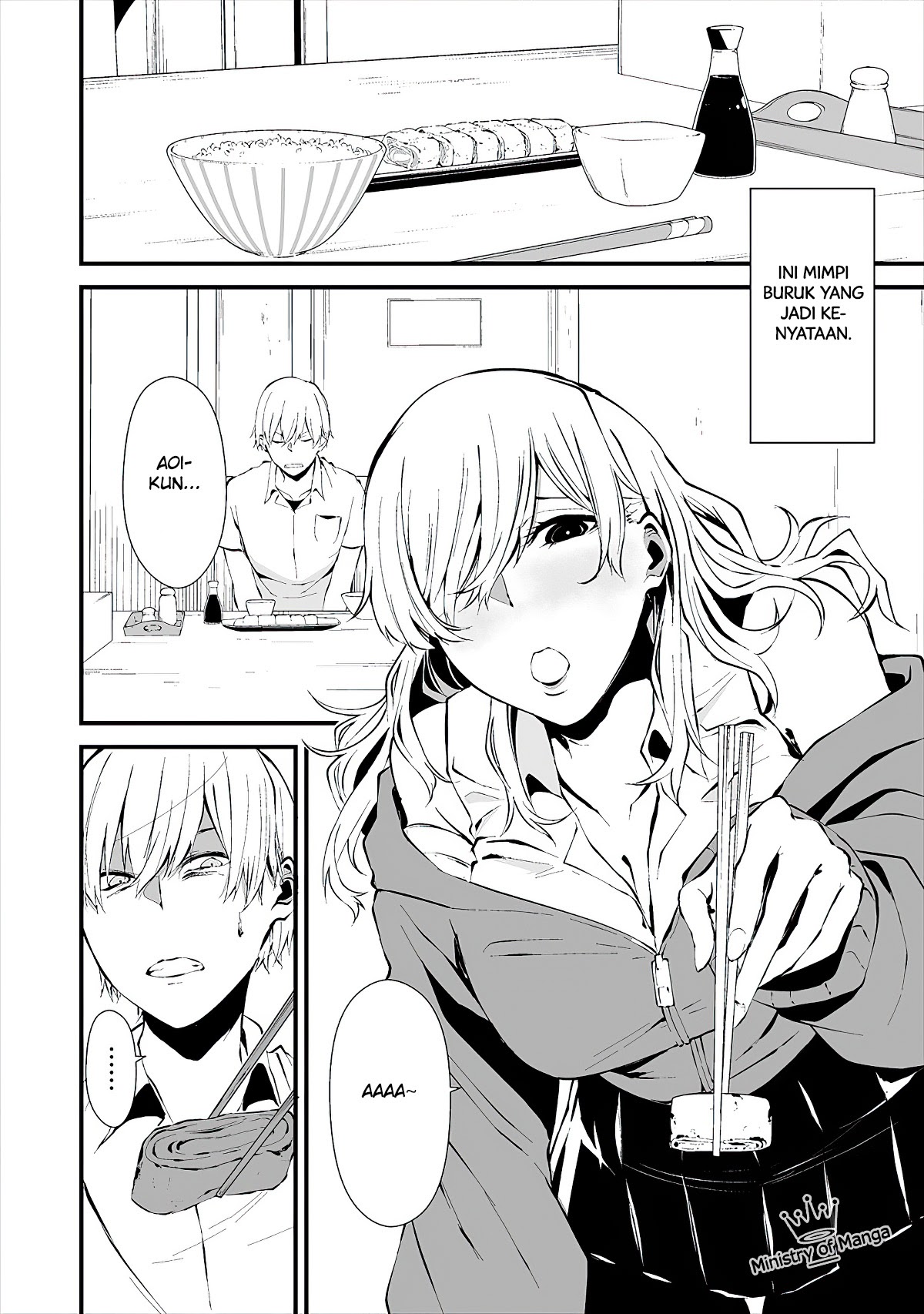 Hachigatsu Kokonoka Boku wa Kimi ni Kuwareru. Chapter 02 Gambar 9