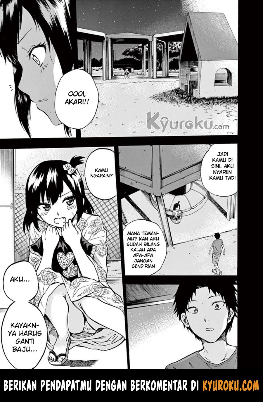 Hachigatsu no Ghost Chapter 05 Gambar 10