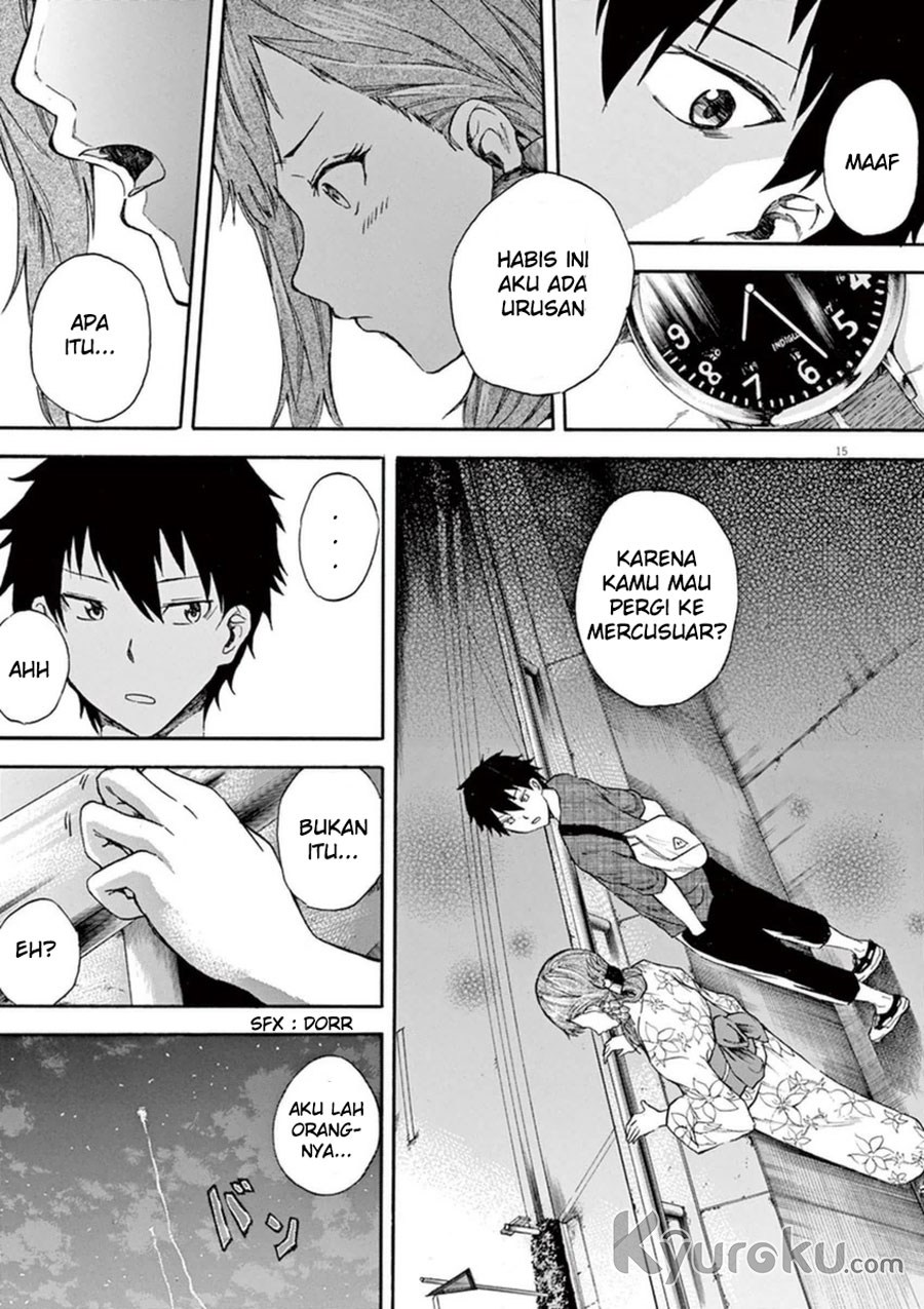 Hachigatsu no Ghost Chapter 05 Gambar 16