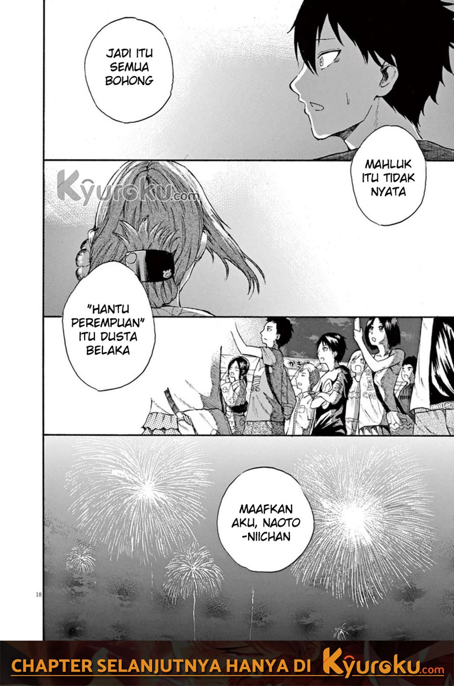 Hachigatsu no Ghost Chapter 05 Gambar 19