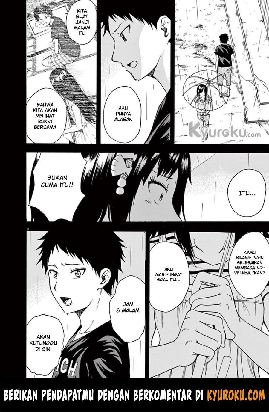 Hachigatsu no Ghost Chapter 08 Gambar 10