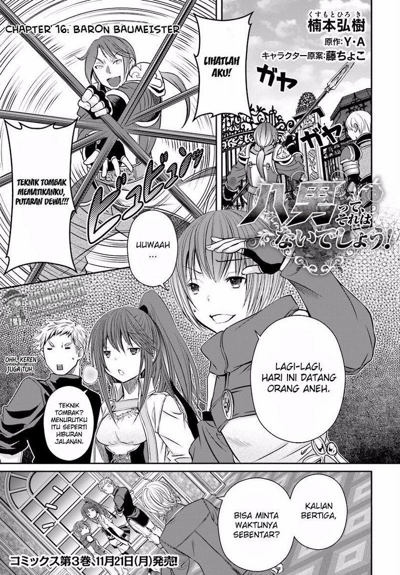 Hachinan tte Sore wa Nai Deshou Chapter 16 Gambar 3