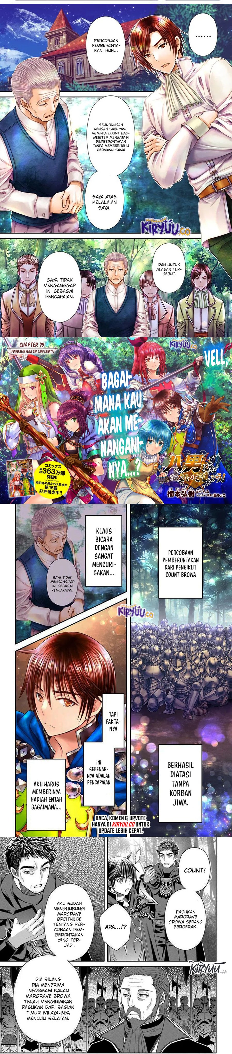 Hachinan tte Sore wa Nai Deshou Chapter 99 Gambar 2