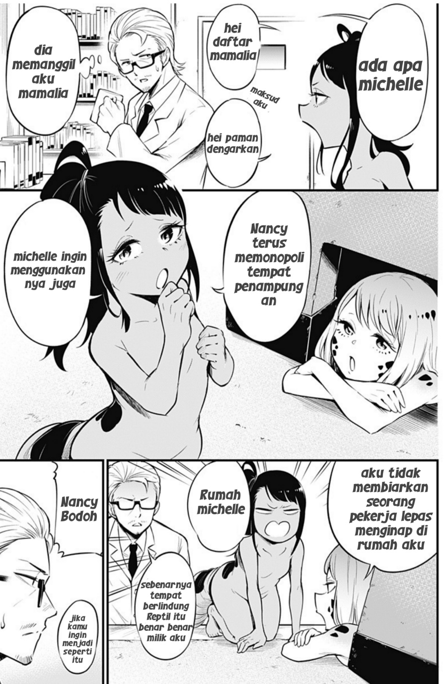 Hachuurui-chan wa Natsukanai Chapter 04 Gambar 3