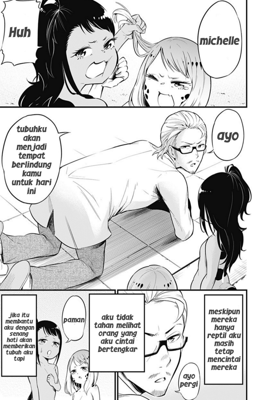 Hachuurui-chan wa Natsukanai Chapter 04 Gambar 7