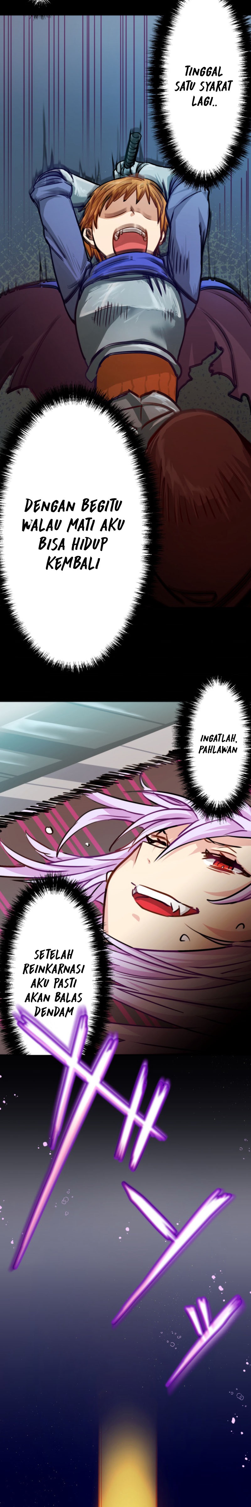 Haiboku Maou ~Yuusha no Musume ni Tensei Shite Fukushuu~ Chapter 01 Gambar 20
