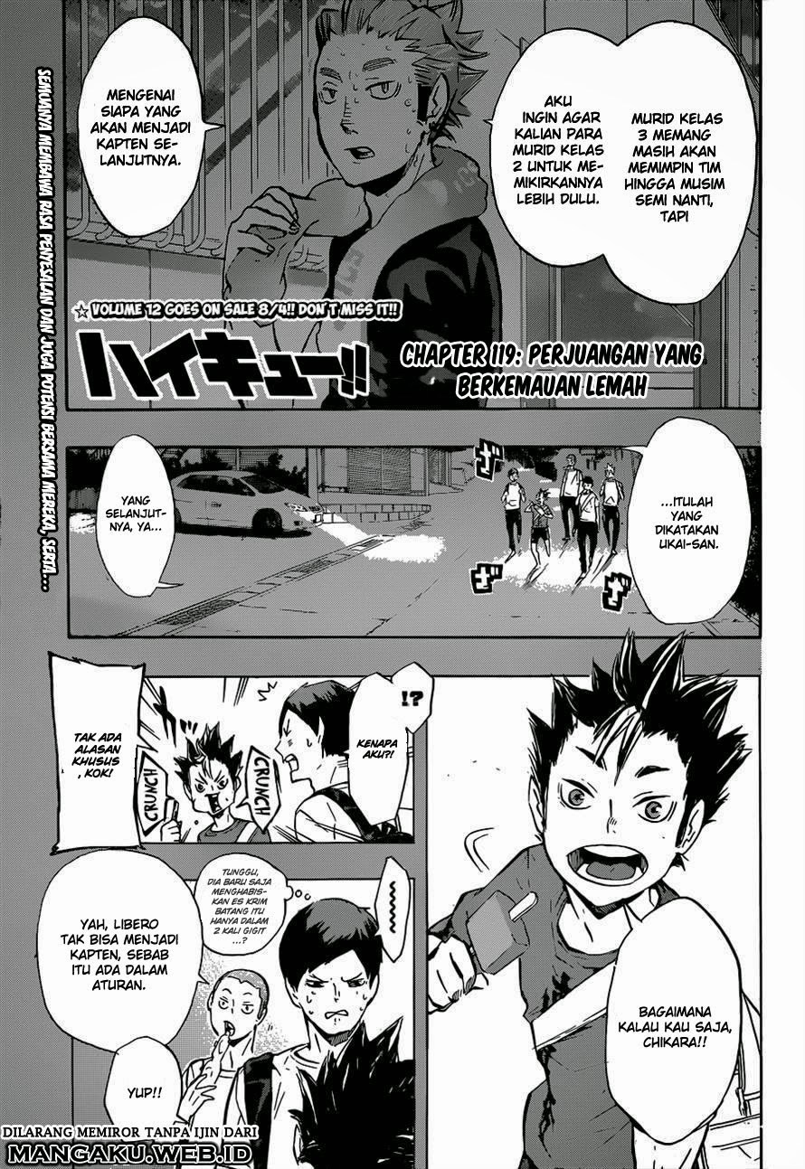 Haikyuu!! Chapter 119 Gambar 2