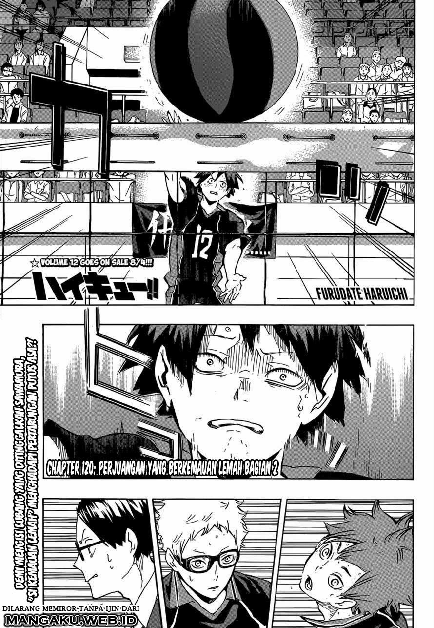 Haikyuu!! Chapter 120 Gambar 2
