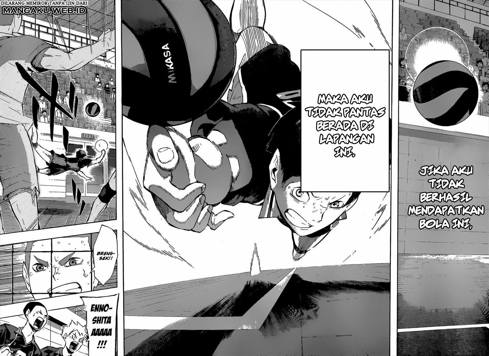 Haikyuu!! Chapter 122 Gambar 17