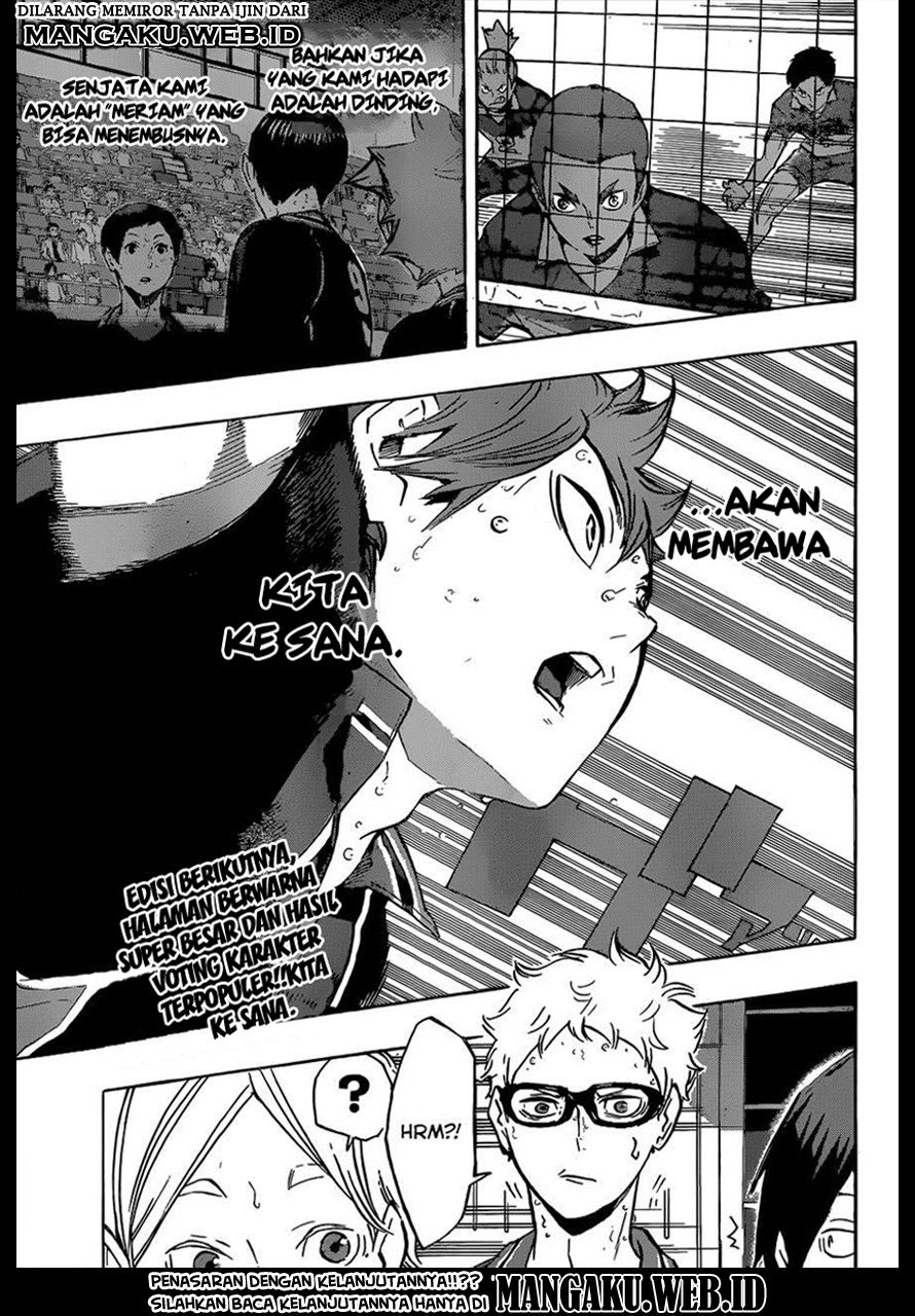 Haikyuu!! Chapter 122 Gambar 19