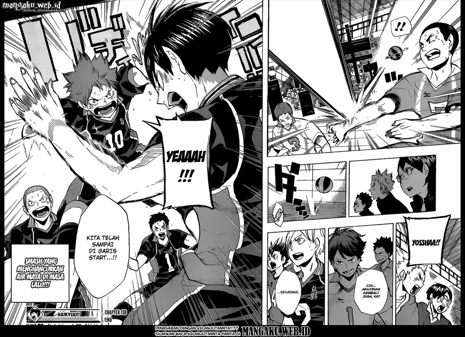 Haikyuu!! Chapter 130 Gambar 17