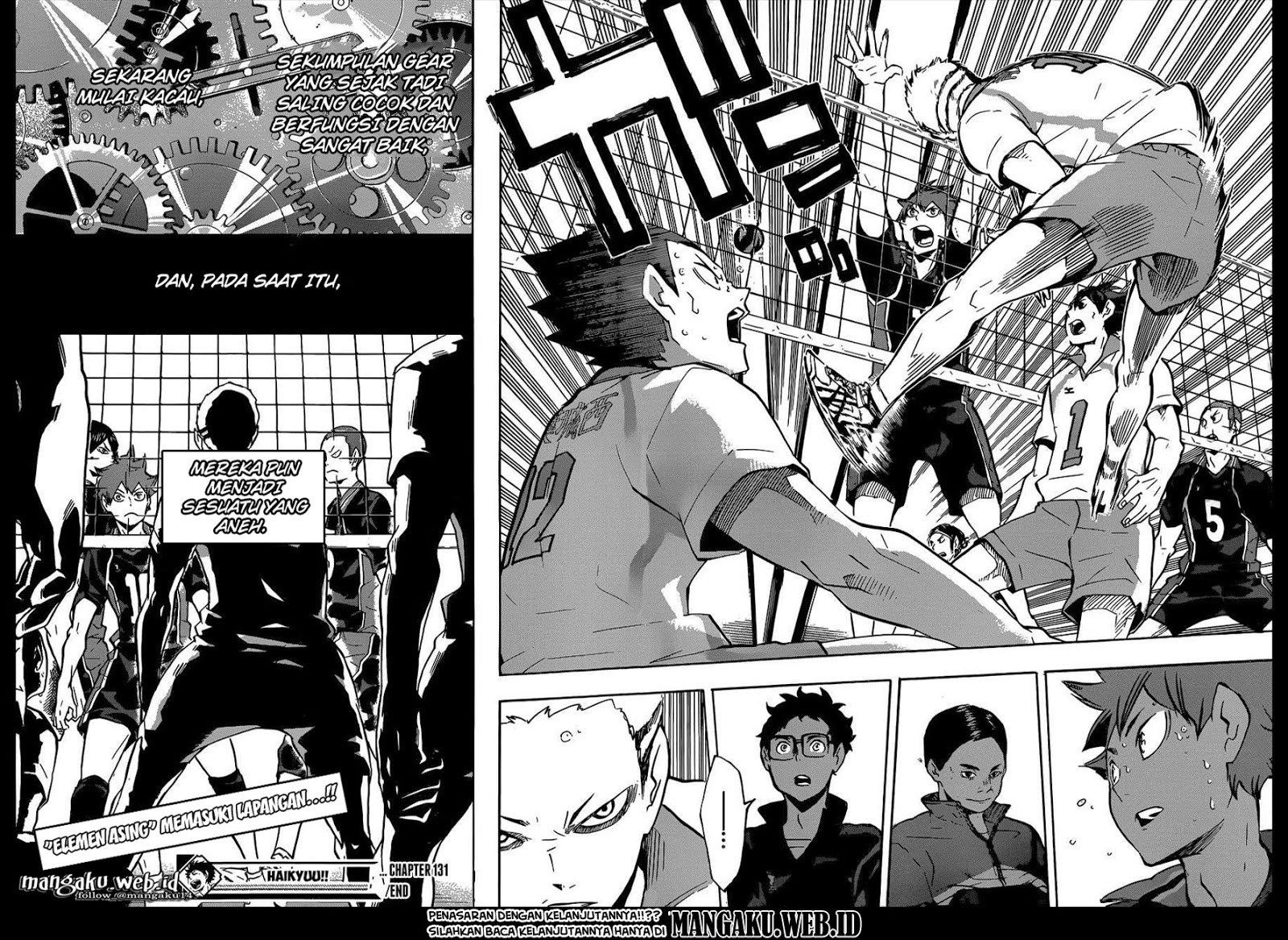 Haikyuu!! Chapter 131 Gambar 20