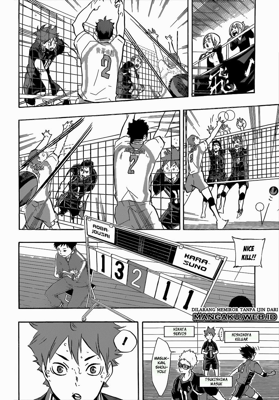Haikyuu!! Chapter 133 Gambar 14