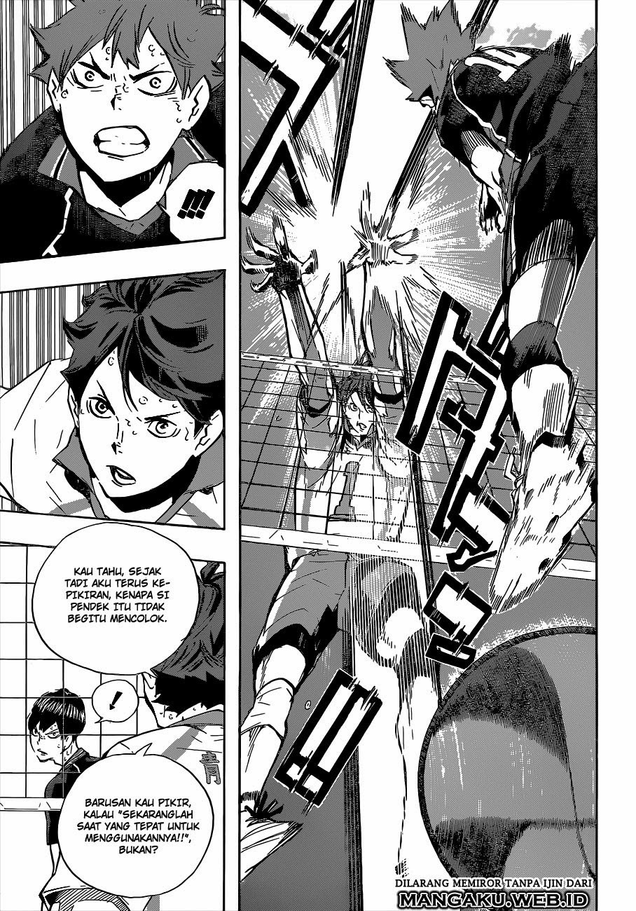Haikyuu!! Chapter 133 Gambar 17