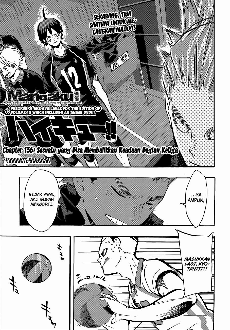 Haikyuu!! Chapter 136 Gambar 4