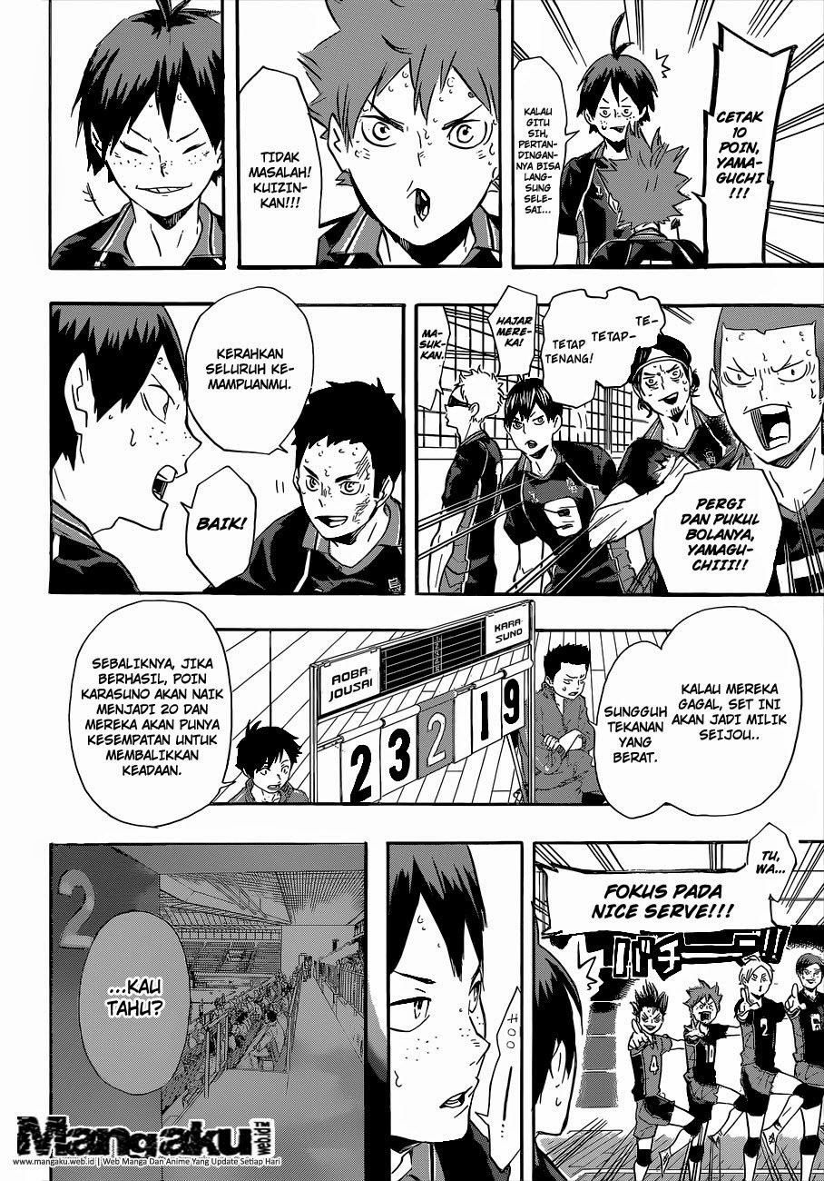 Haikyuu!! Chapter 136 Gambar 9