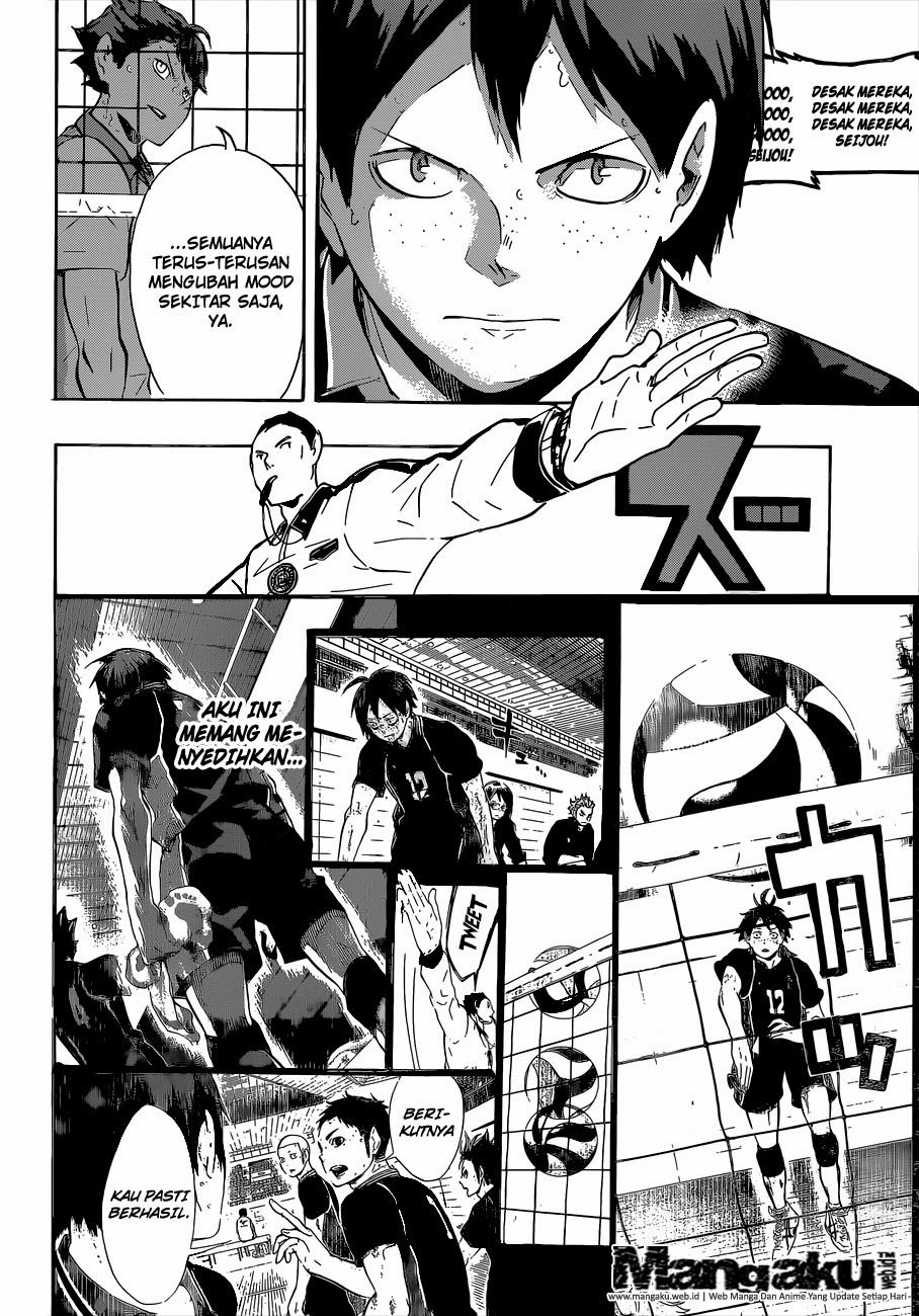 Haikyuu!! Chapter 136 Gambar 11