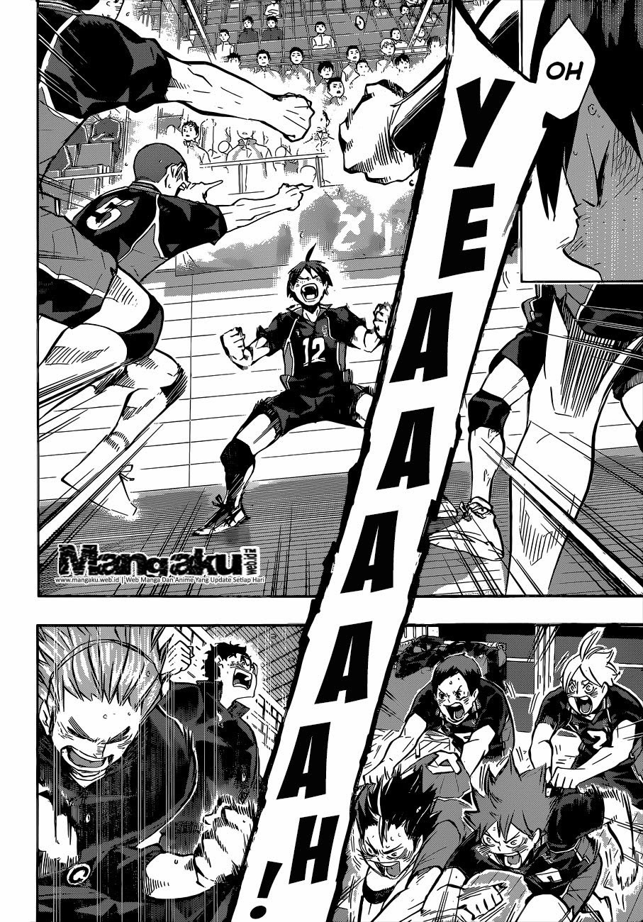 Haikyuu!! Chapter 136 Gambar 15
