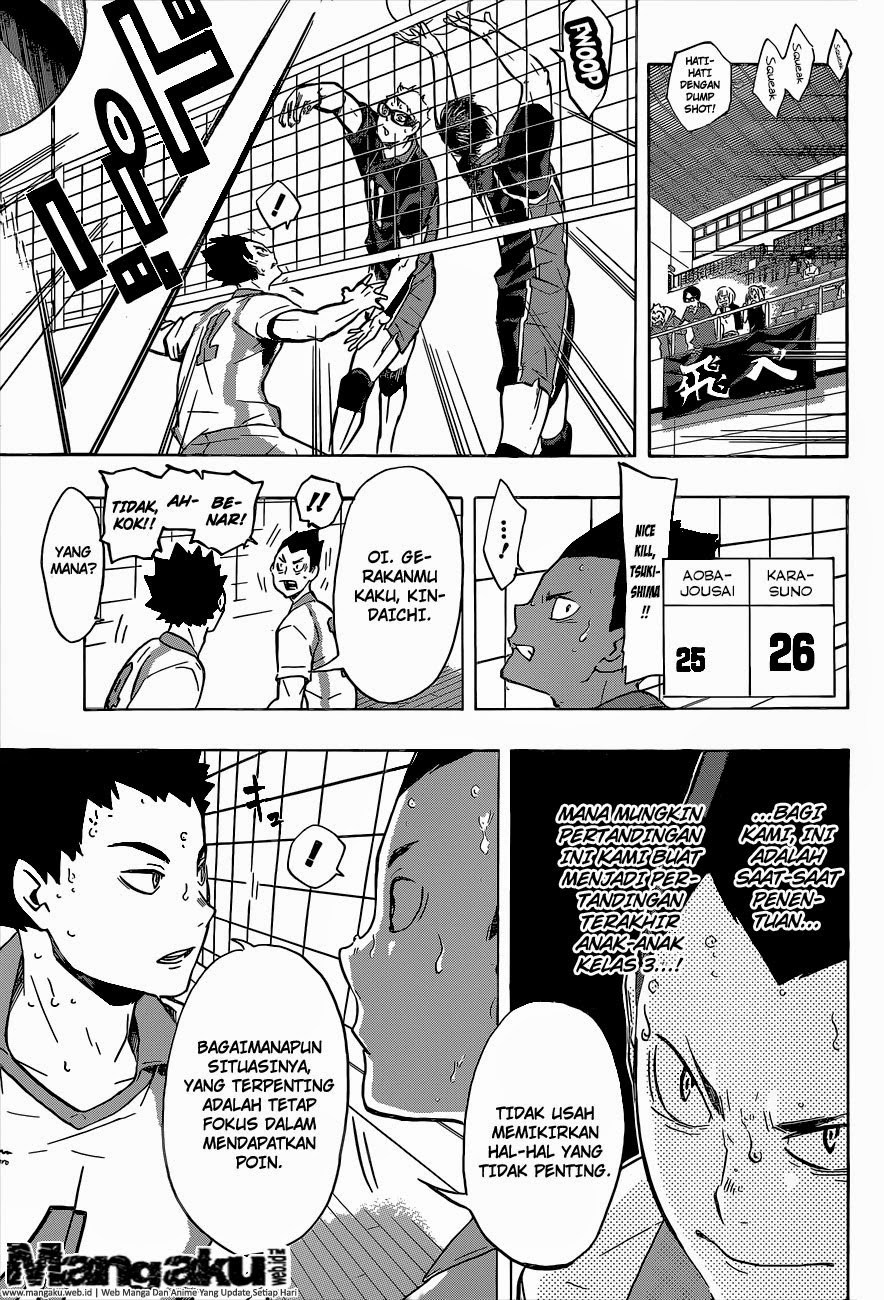 Haikyuu!! Chapter 138 Gambar 15