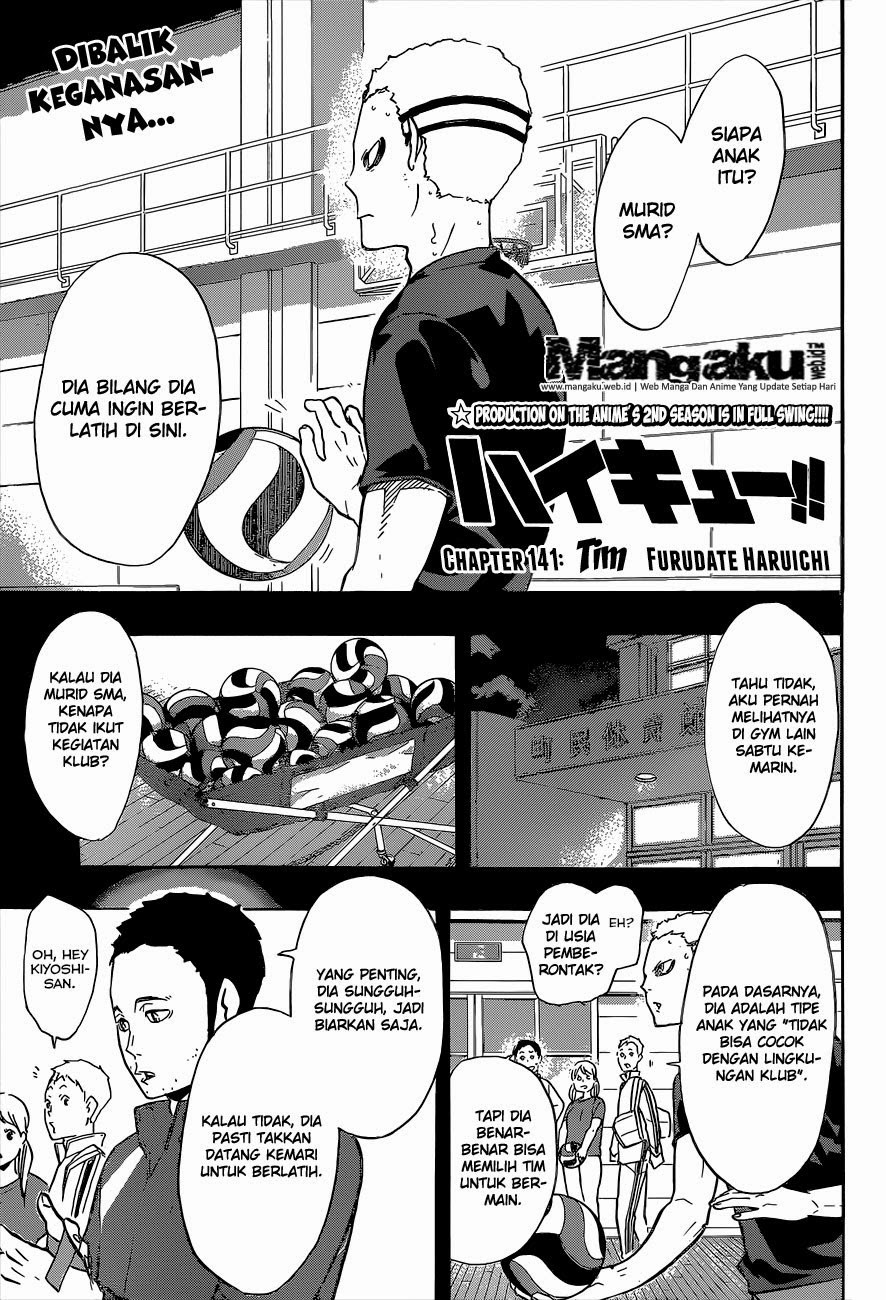 Haikyuu!! Chapter 141 Gambar 2