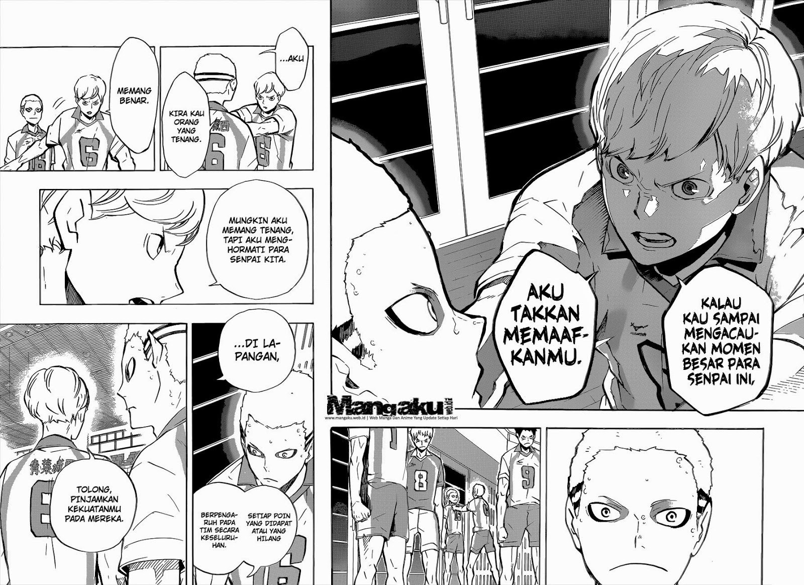 Haikyuu!! Chapter 141 Gambar 9