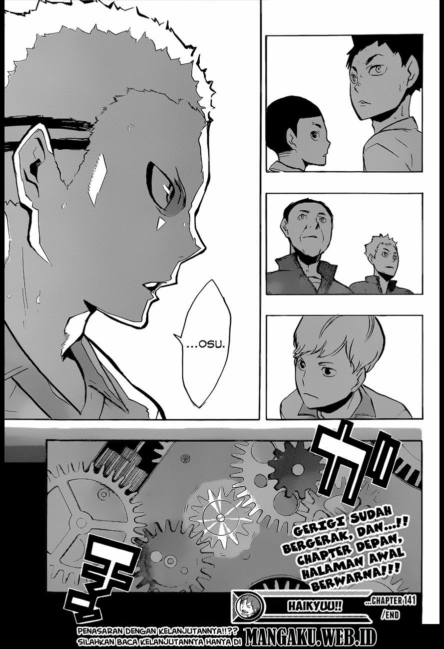 Haikyuu!! Chapter 141 Gambar 18